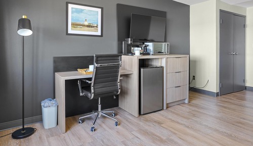 Suite, 1 King-Bett und Schlafsofa, Whirlpool, Seeblick