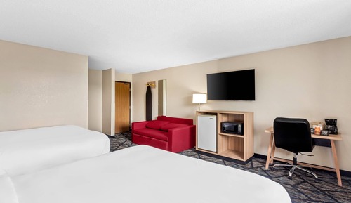 Standardzimmer, 2 Doppelbetten, Nichtraucher