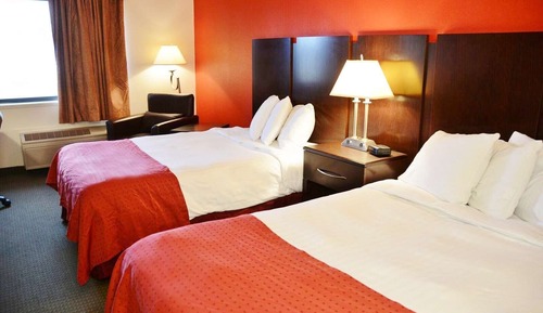 Zimmer, 2 Doppelbetten, Nichtraucher