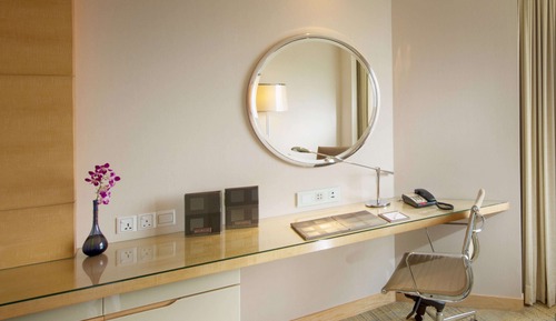 Deluxe-Zweibettzimmer, Bergblick