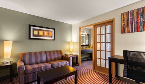 Suite, 1 King-Bett, Nichtraucher, Kühlschrank und Mikrowelle (with Sofabed)