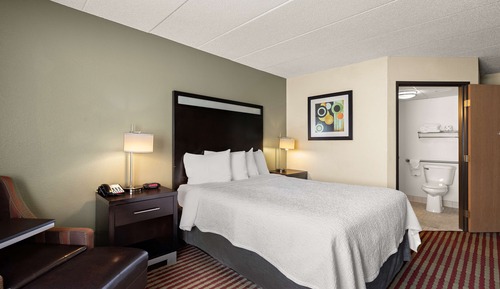 Standardzimmer, 1 Queen-Bett, barrierefrei, Kühlschrank und Mikrowelle