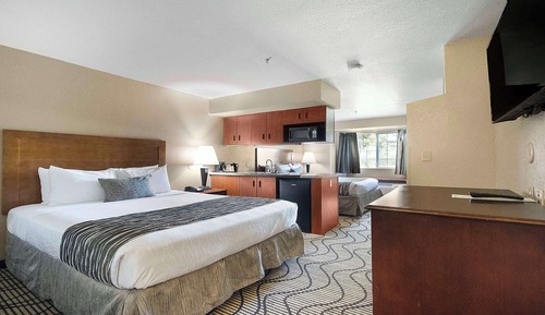 Standardzimmer, 2 Queen-Betten, Nichtraucher, Kühlschrank und Mikrowelle