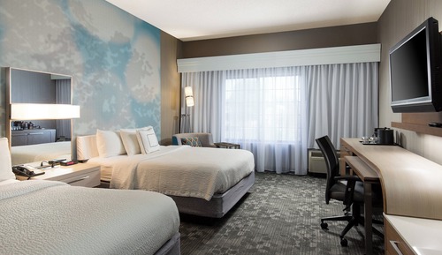 Zimmer, 2 Queen-Betten