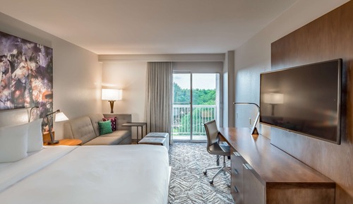 1 King-Bett, Seeblick, mit Balkon