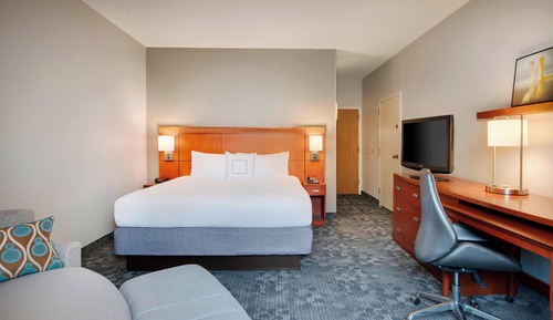 Zimmer, 1 King-Bett (Mobility/Hearing Accessible, Tub)