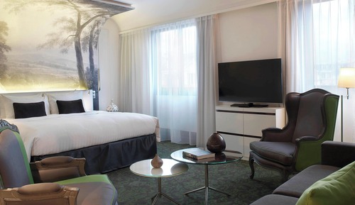 Junior-Suite, 1 King-Bett und Schlafsofa, Nichtraucher, Turm (View)