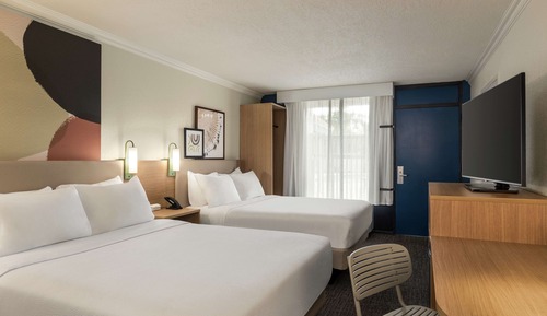 Zimmer, 2 Queen-Betten