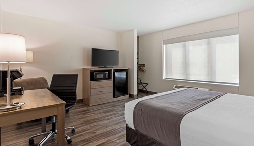 Standardzimmer, 1 Queen-Bett, barrierefrei, Kühlschrank und Mikrowelle