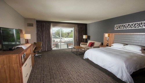Zimmer, 1 King-Bett, barrierefrei