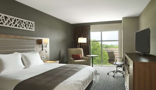 Zimmer, 1 King-Bett und Schlafsofa, Stadtblick