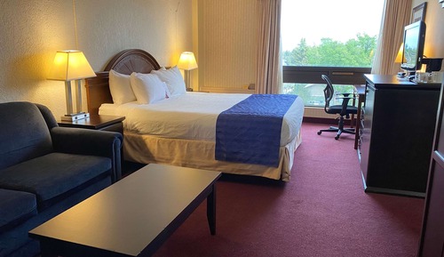 Zimmer, 1 King-Bett und Schlafsofa, Nichtraucher