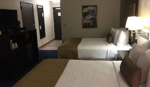 Standardzimmer, 2 Queen-Betten, barrierefrei, Kühlschrank und Mikrowelle