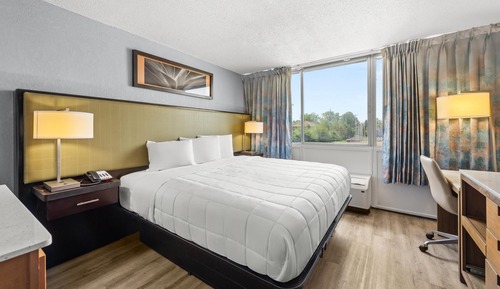 Zimmer, 1 King-Bett, barrierearm, Nichtraucher