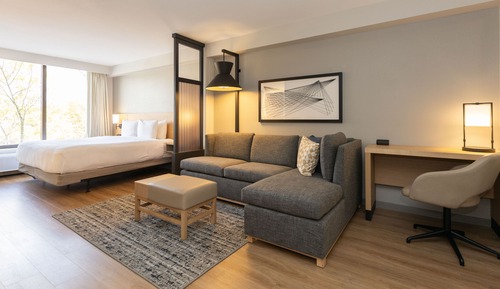 Zimmer, 1 King-Bett (High Floor)