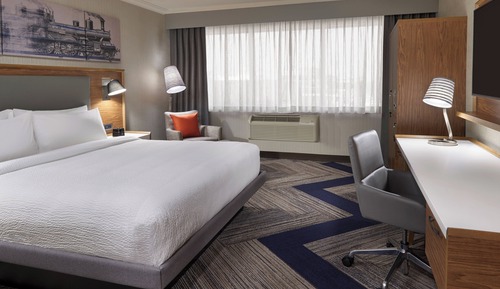Zimmer, 1 King-Bett, Nichtraucher, Stadtblick