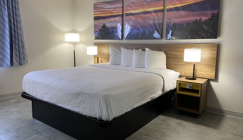 Zimmer, 1 King-Bett, Nichtraucher (Efficiency)