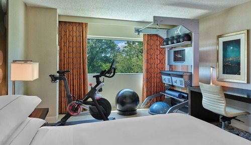 Zimmer, 1 King-Bett (Fitness Room)