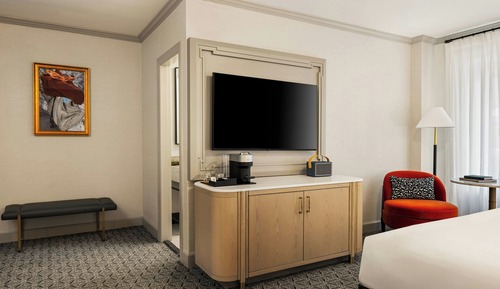 Deluxe-Zimmer, 1 King-Bett, Nichtraucher, Stadtblick