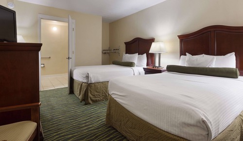 Standardzimmer, 2 Doppelbetten, barrierefrei, Nichtraucher