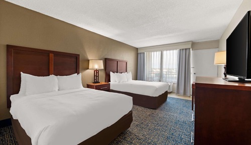 Standardzimmer, 2 Doppelbetten, Nichtraucher