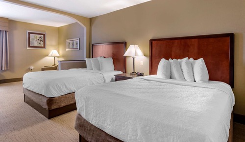 Standardzimmer, 2 Queen-Betten, Nichtraucher, Kühlschrank und Mikrowelle (with Sofabed)