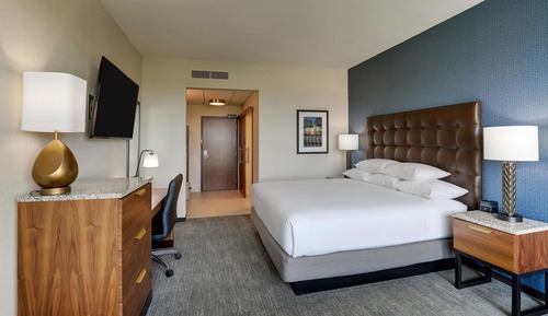 Deluxe-Zimmer, 1 King-Bett (Terrace, Hearing, Roll in Shower)