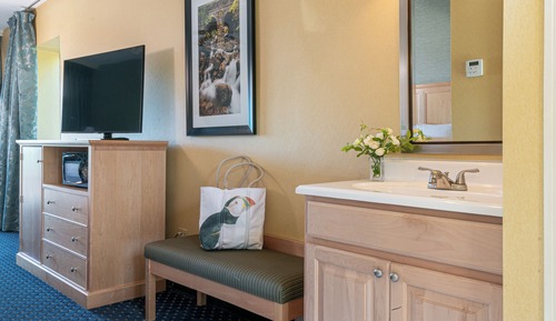 Zimmer, 2 Queen-Betten, Balkon, Meerblick