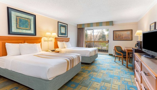 Deluxe-Zimmer, 2 Doppelbetten, Nichtraucher