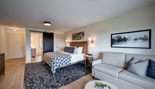 Zimmer, 1 King-Bett und Schlafsofa, Balkon