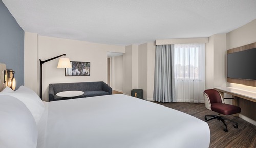 Premium-Zimmer, 1 King-Bett und Schlafsofa