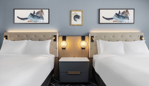 Premium-Zimmer, 2 Queen-Betten