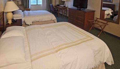 Zimmer, 2 Doppelbetten, barrierefrei, Nichtraucher