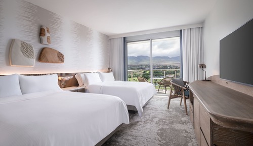 Superior-Zimmer, 2 Queen-Betten, Meerblick (Kukahi)