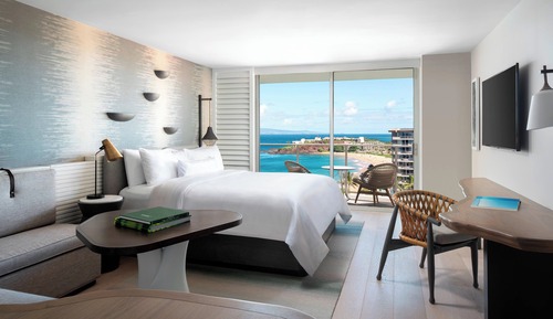 Club-Zimmer, 1 King-Bett und Schlafsofa, Meerblick (Mobility Accessible, Hokupa'a Tower)