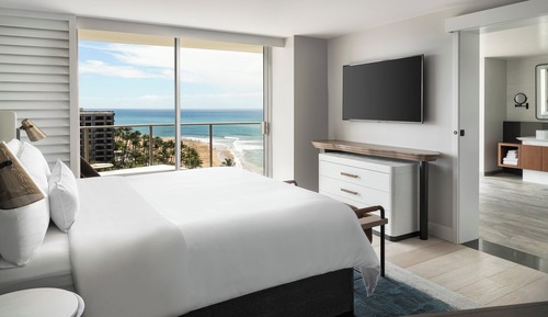 Presidential-Suite, 1 Schlafzimmer, Zutritt zur Club Lounge, Meerblick (Hokupa'a Tower)