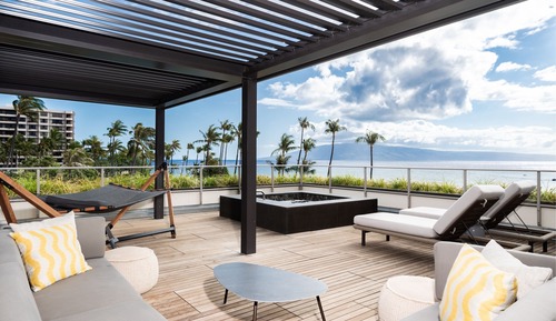 Suite, 1 King-Bett, Whirlpool, Eckzimmer (Hokupa'a Tower Sundeck Suite)