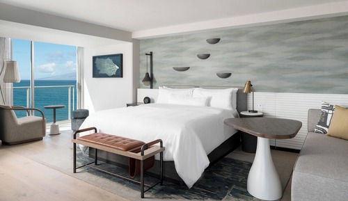 Club-Suite, 1 Schlafzimmer, Zutritt zur Club Lounge, Meerblick (Hokupa'a Tower, Luxury Suite)