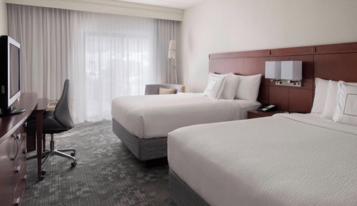 Zimmer, 2 Queen-Betten (Mobility/Hearing Accessible, Tub)