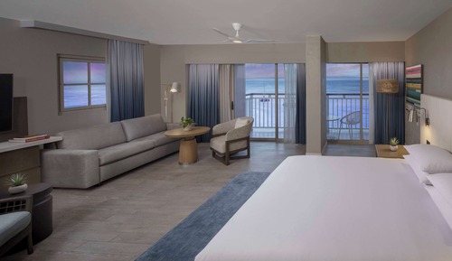 Studio, 1 King-Bett, Balkon, Meerseite (Sunset)