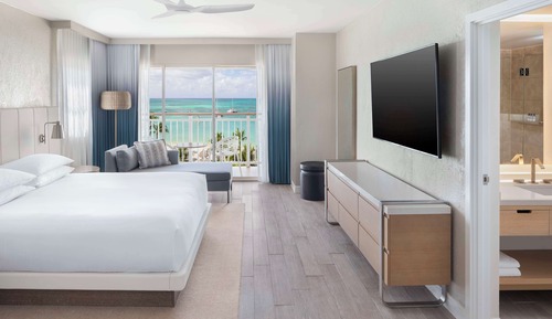 Zimmer, 1 King-Bett, Balkon (Partial Ocean Front)