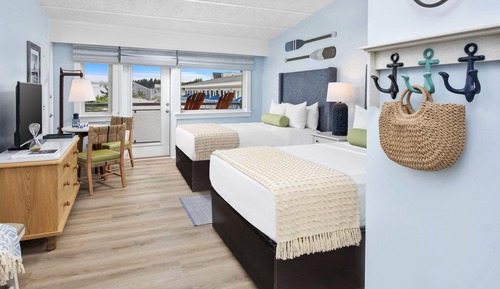 Zimmer, 2 Doppelbetten