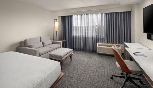 Zimmer, 1 King-Bett und Schlafsofa, Nichtraucher