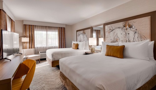 Standardzimmer, 2 Queen-Betten, Nichtraucher, Kühlschrank und Mikrowelle