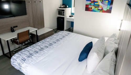 Standard-Einzelzimmer, 1 King-Bett, barrierearm