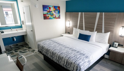 Standard-Einzelzimmer, 1 King-Bett, Raucher