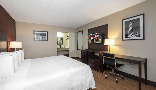 Standardzimmer, 1 King-Bett, barrierefrei (Roll-In Shower, Smoke Free)