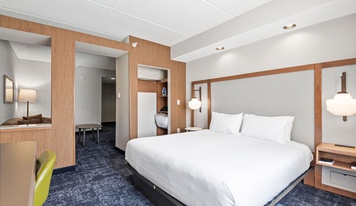 Suite, 1 King-Bett und Schlafsofa