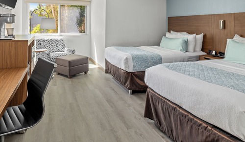 Zimmer, 2 Doppelbetten, barrierefrei, Nichtraucher