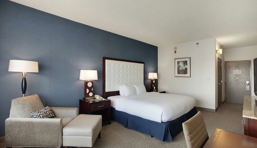 Zimmer, 1 King-Bett, barrierefrei, Nichtraucher (Roll-in Shower)